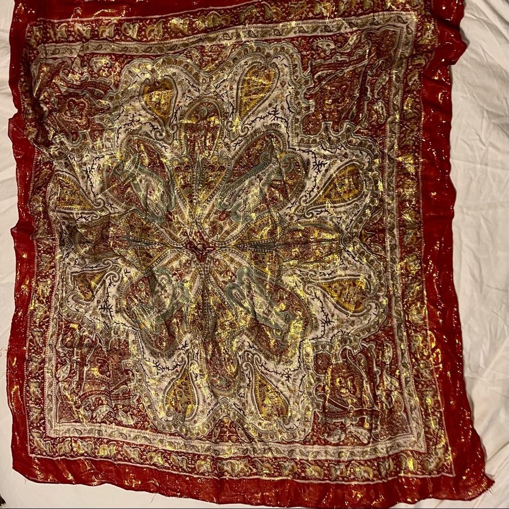 90cm square scarf